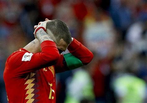 Twitter Mercilessly Trolls Crying Sergio Ramos After Spains Exit