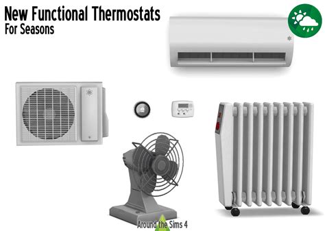 Around The Sims 4 Custom Content Download Thermostats