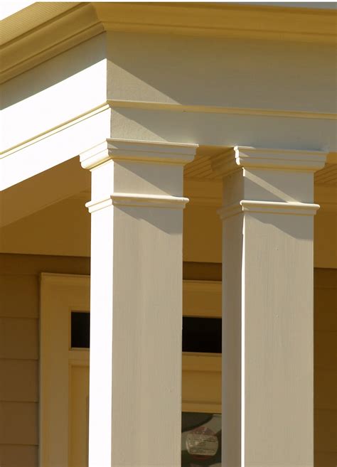 Porch Columns Custom Home Exterior Columns House Design Porch Columns