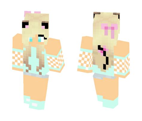 Download Cute Mefwa Girl Minecraft Skin For Free Superminecraftskins