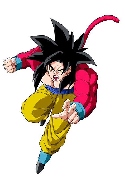 Goku Ssj4 By Renderdragonball On Deviantart