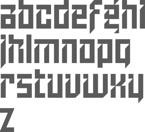 Myfonts Edgy Typefaces