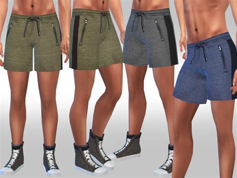 The Sims Resource Men Athletic Running And Tracking Shorts