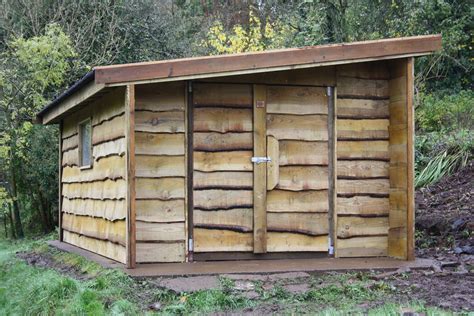 We Recently Built This Wonderfully Rustic Shed For One Of Our Customers