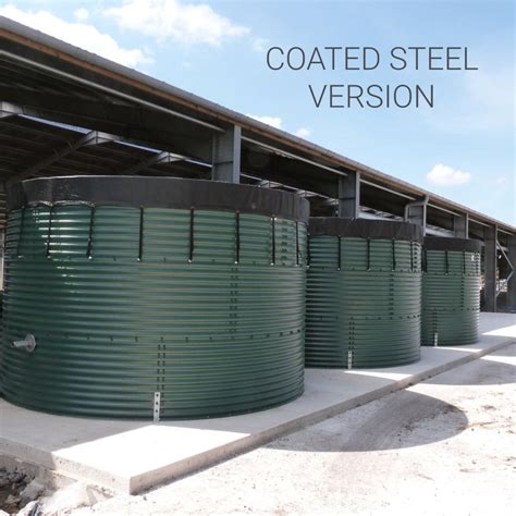 100000 Litre Galvanised Steel Water Tank Tanks Direct
