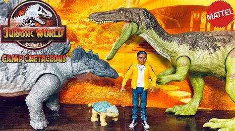 Mattel Jurassic World Camp Cretaceous Camp Adventure Set Review Youtube