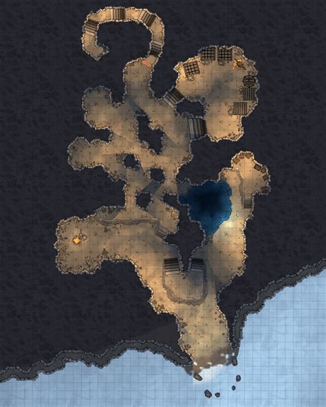 Werewolf Den Battle Map