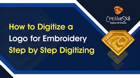 How To Digitize A Logo For Embroidery Create Embroidery Designs That