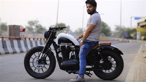 Royal enfield bullet 350 cc is now with an all new unit construction engine. Modified Royal Enfield | Old Model Electra 350 | Modern ...