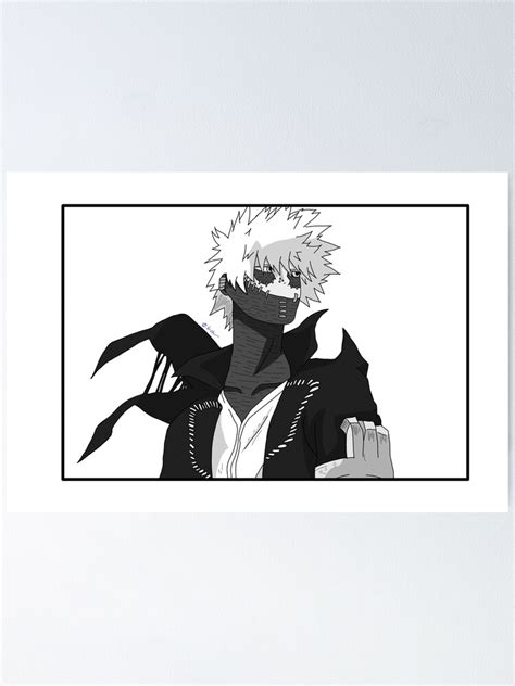 Dabi Manga Panel Poster For Sale By Hatefulstarlord Redbubble