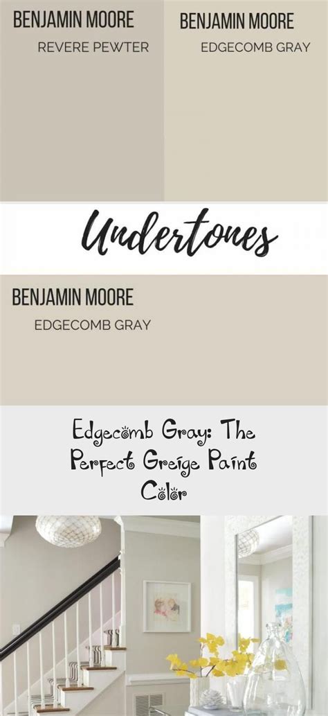 The ben line by benjamin moore offers affordable paint that's easy to use. Pin by Lynda Burge on Paint colors in 2020 | Edgecomb gray ...