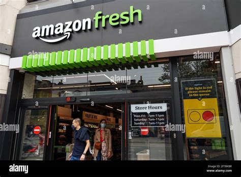 Amazon Fresh Till Less Grocery Store In Ealing London England United