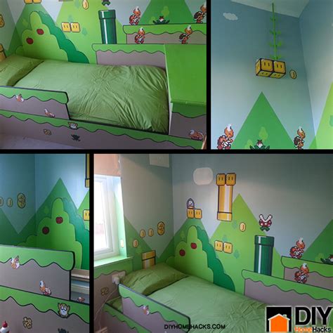 Maybe you would like to learn more about one of these? DIY Mario Kids Bedroom Ideas | Mario room, Kids bedroom ...