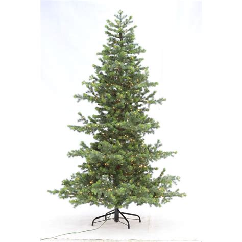 Home Accents Holiday 75 Ft Indoor Pre Lit Led Christmas Tree W White