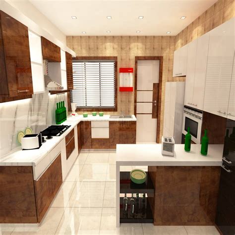 2bhk Flat Interior Merlin Residency Rajarhat Kolkata Creazione