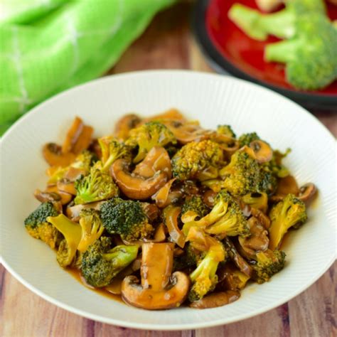 Broccoli Mushroom Stir Fry Recipe How To Make Broccoli Mushroom Stir Fry
