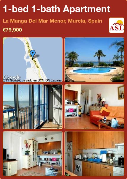 Apartment For Sale In La Manga Del Mar Menor Murcia Spain With 1