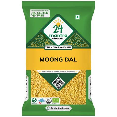 Buy 24 Mantra Organic Dal Moong 500 Gm Pouch Online At Best Price Of
