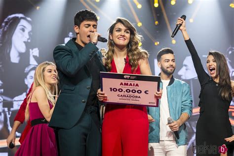 Amaia Se Proclama Ganadora De Ot 2017 Todas Las Fotos De Operación