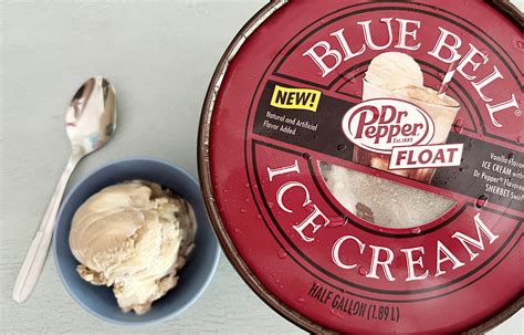We Tried Blue Bells New Dr Pepper Float Ice Cream Heres What We