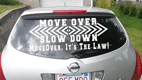 Move Over Slow Down Its The Law Custom Rear Window Tow Truck