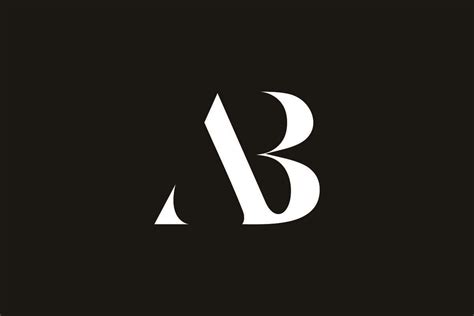 Ab Initial Logo Design Ab Logo Gráfico Por 7lungan · Creative Fabrica