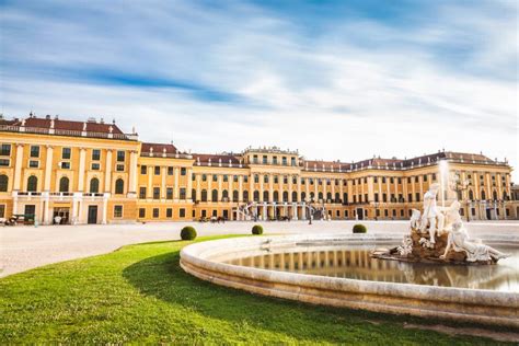 Schonbrunn Palace Vienna Austria Stock Photo Image Of Austrian