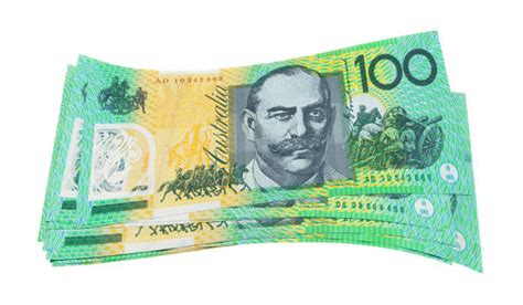 Stacks Of Australian Dollar Bills Stock Photos Pictures And Royalty Free