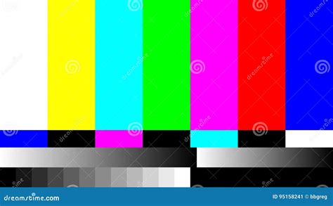 3d Television Test Pattern Stock Photography 20133110
