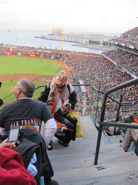 Aisle Seat Obstructed Views Oracle Park Section 319 Review