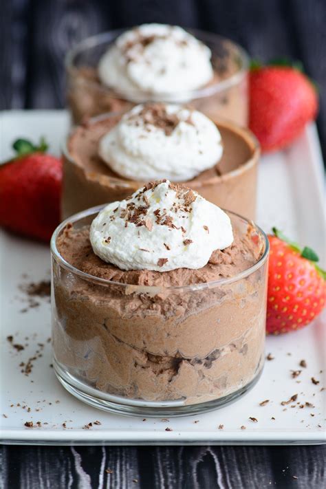 3 Ingredient Chocolate Mousse Paleo Option Too Almost Supermom