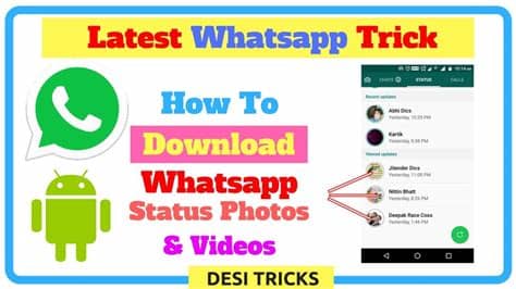 Yes, you can download whatsapp status photo or video easily. How to download Whatsapp Status photos and Videos into ...