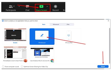 Mengoptimalkan Fitur Share Screen di Zoom Meetings