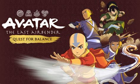 Avatar The Last Airbender Quest For Balance Já Está Disponível