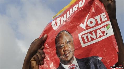 Kenyatta Declared Kenya Presidential Poll Winner Bbc News