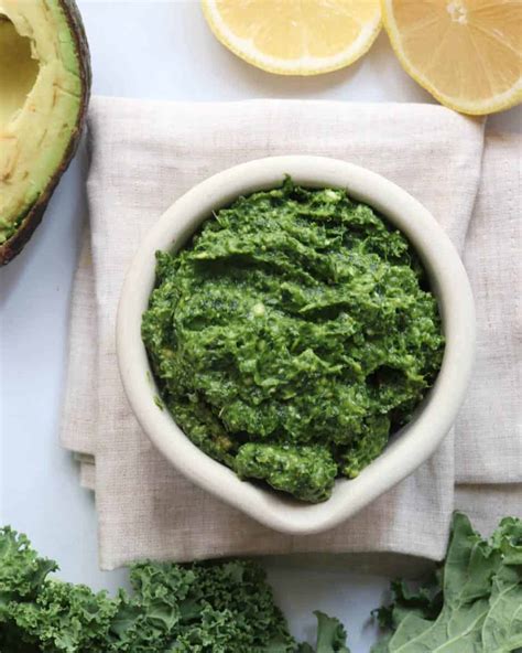 Quick Healthy Vegan Kale Pesto The Farmie