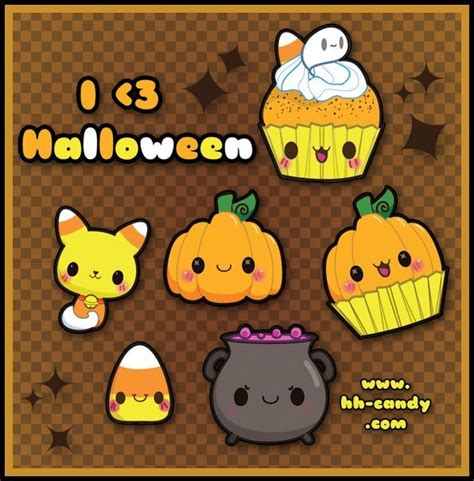 Kawaii Halloween Cute Doodle Art Halloween Wallpaper Cute