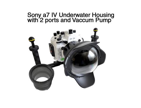 Rent A Sony A7 Iv Underwater Housing With Wide And Standard Port And