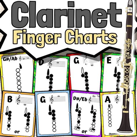 Bass Clarinet Finger Chart