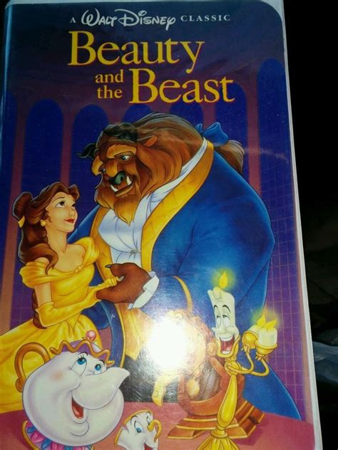 Beauty And The Beast Vhs 1992 Beautyandthebeast Walt Disney