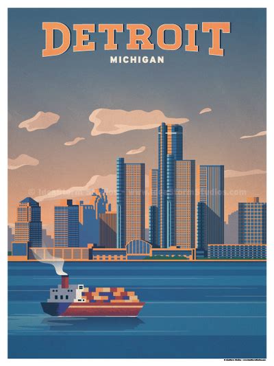 Ideastorm Studio Store — Travel Posters American Cities Vintage Los
