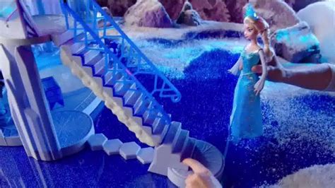 Mattel Disney Frozen Ice Magic Castle And Ice Power Elsa Tv Commercial