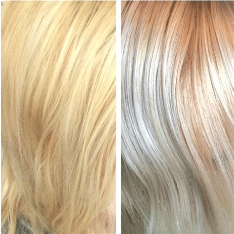 Toner For Blonde Hair Before And After