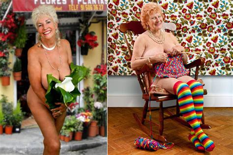 Daring Grannies Strip For Naked Calendar Shoot Called The Wrinklies