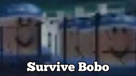 Evade Survive Bobo Roblox Youtube