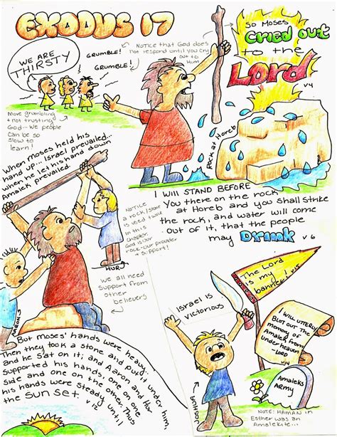 Doodle Through The Bible Exodus 17