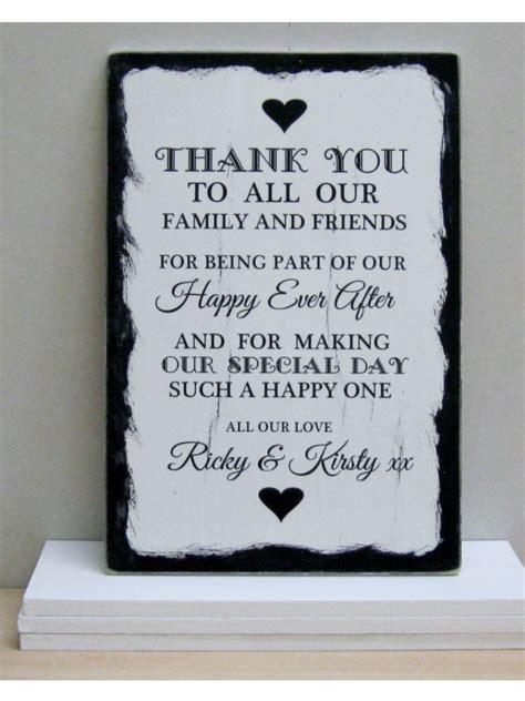 Part of the magic of getting married is having your friends and family to witness and celebrate with you, so make sure they know that you're grateful for their company! Thank you wedding guests @Heidi Haugen Haugen Haugen Ward ...
