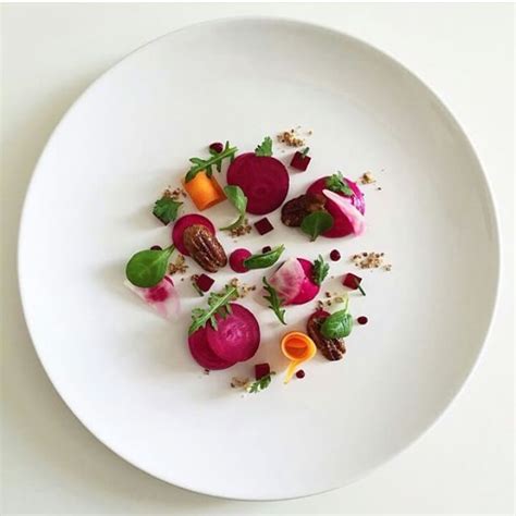 Esthetic Cuisine On Instagram Beets And Goat Cheese Mousse Beautiful