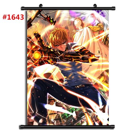 One Punch Man Anime Wall Poster Scroll Rykamall