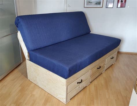 Customer reviews are all across the board on this futon. DIY Convertible Sofa Bed with Storage
